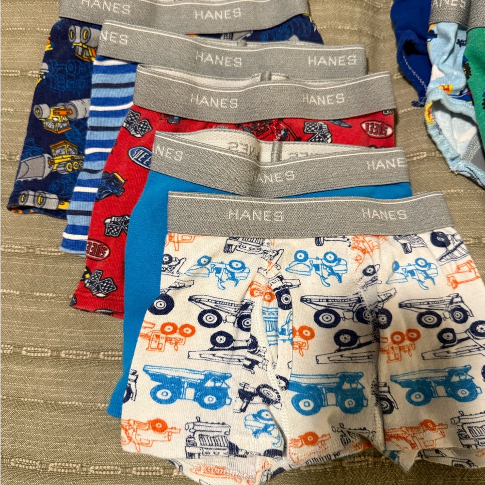 Hanes Kids' Underwear - Toddler Boy 2T-3T - Picture 2 of 7